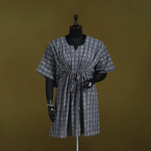 Natural dyed hand akola cotton medium kaftan 76