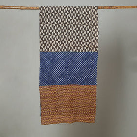  Patchwork Cotton Block Printed Stole 01 Online at iTokri.com