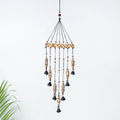  7 Bells - Hand Carved Khamhar Wood Wind Chimes 