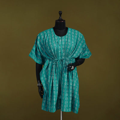 Natural dyed hand akola cotton medium kaftan 81