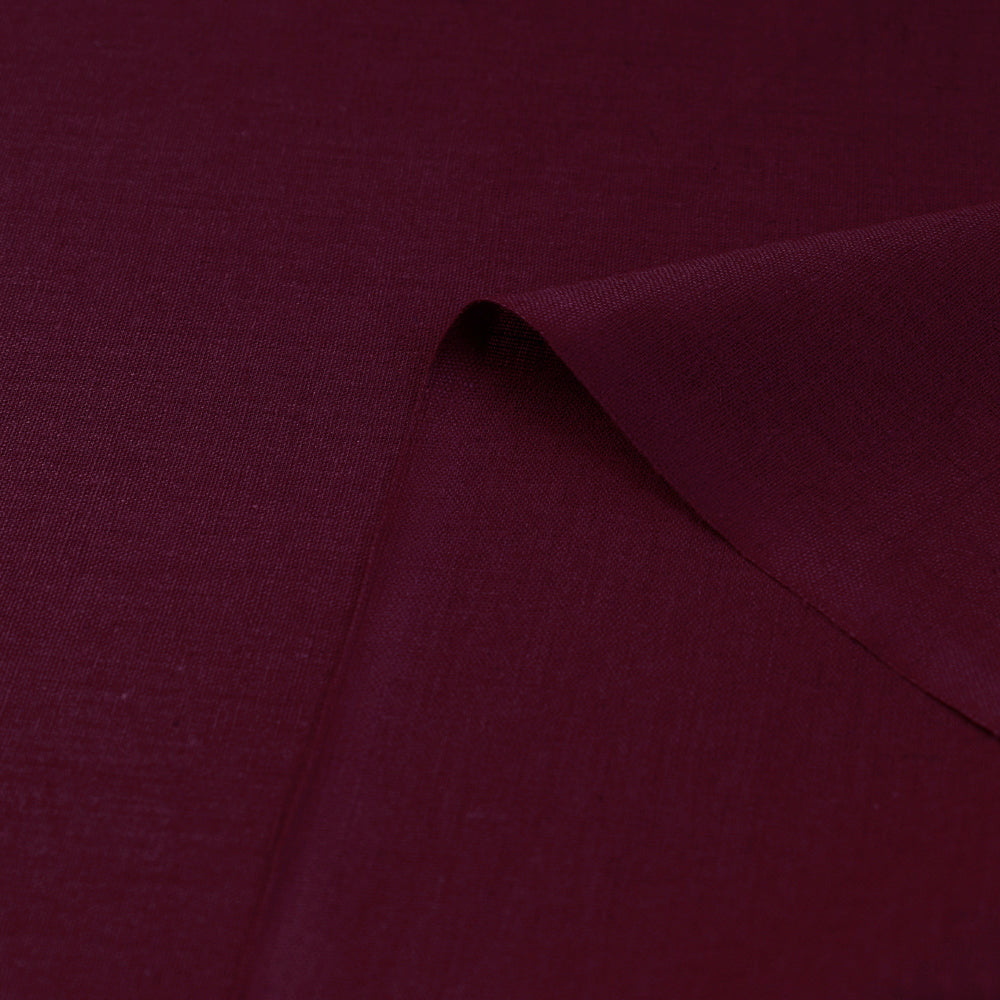 Purple - Flex Cotton Prewashed Plain Fabric 11