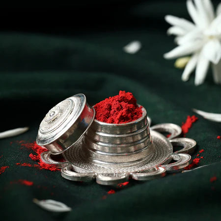 Silver Sindoor Box