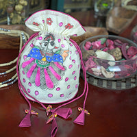 handpainted potli bag