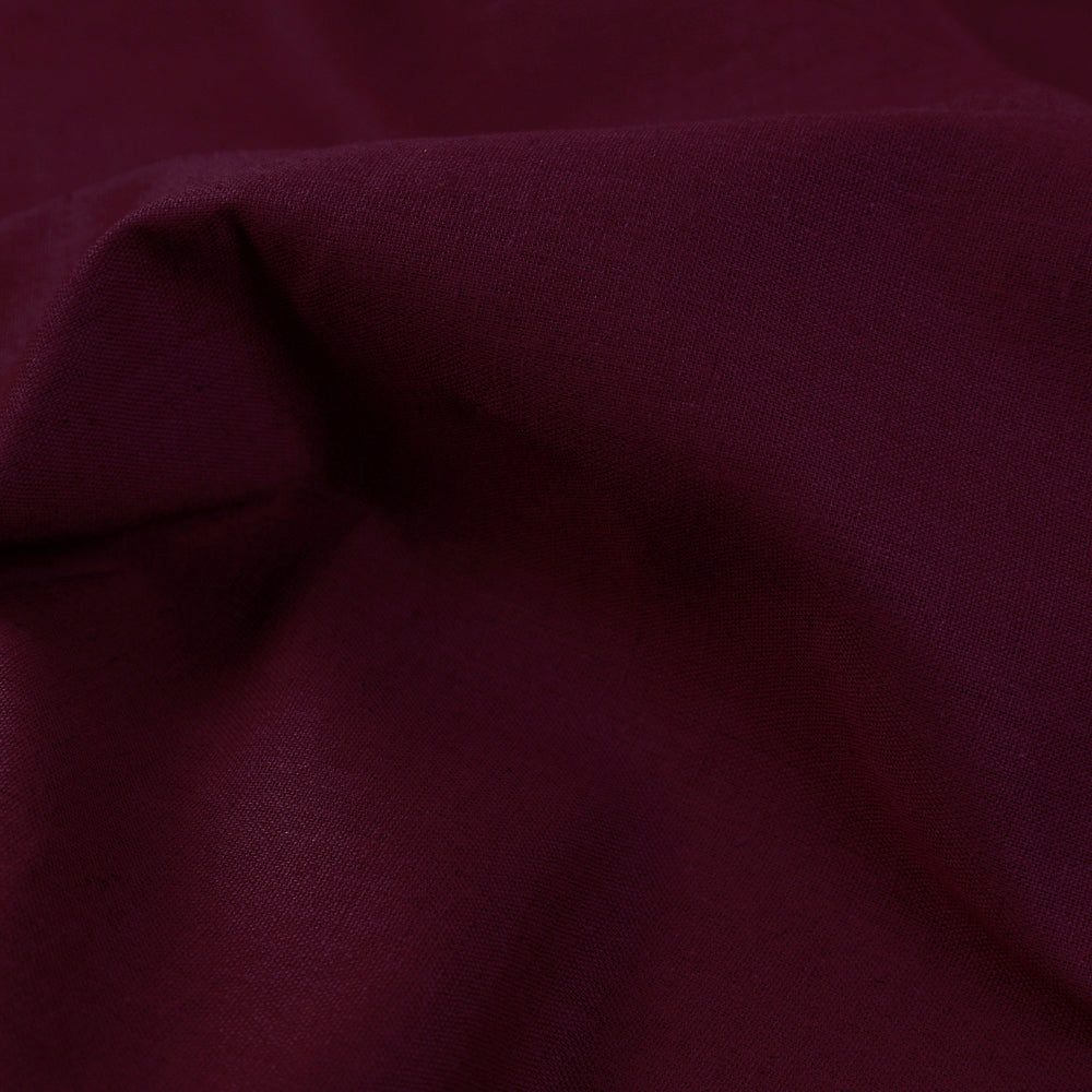 Purple - Flex Cotton Prewashed Plain Fabric 11