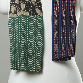  Patchwork Cotton Block Printed Stole 01 