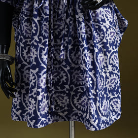 Hand batik cotton medium kaftan 30 - handcrafted