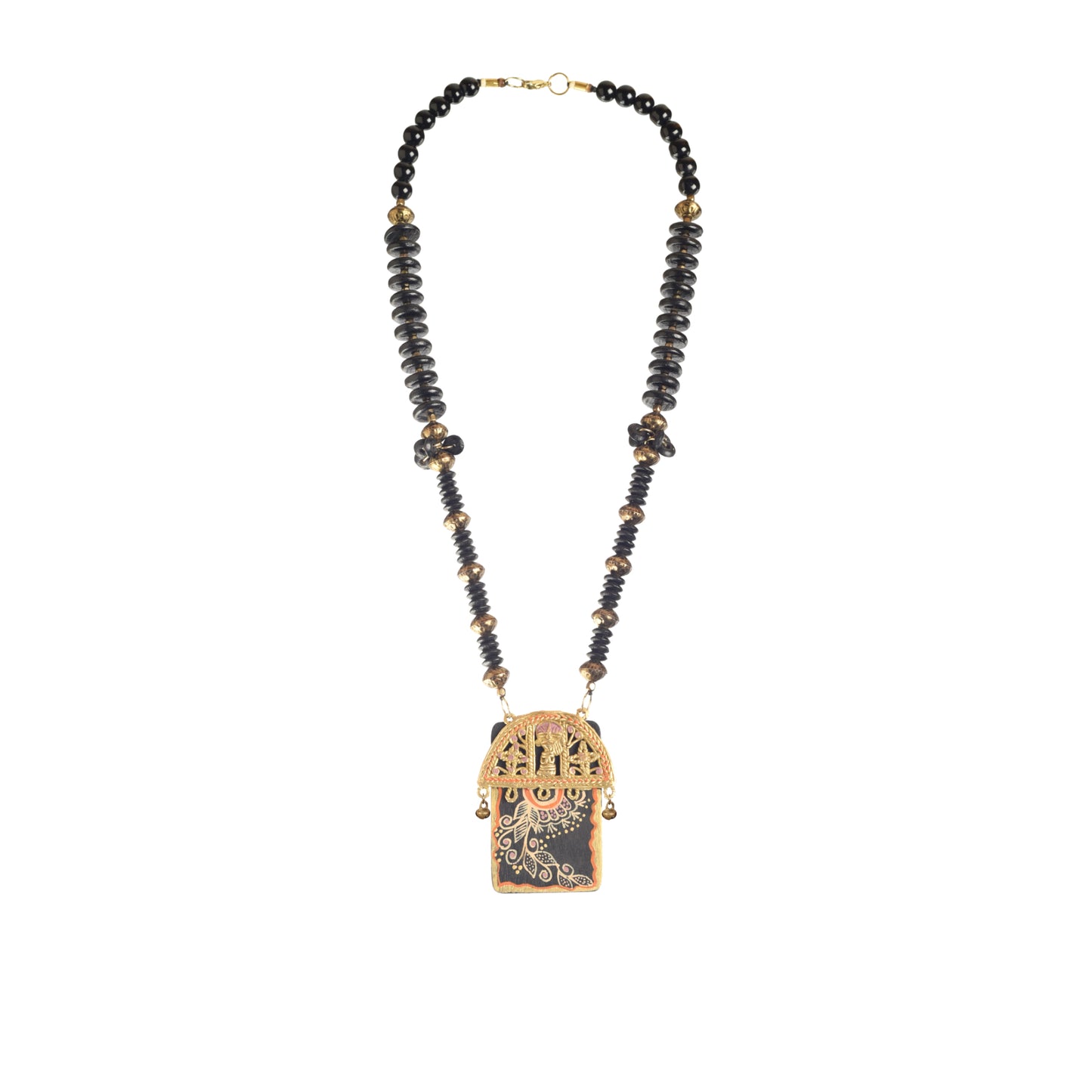 Black Kingdom Of Nile Handcrafted Necklace
