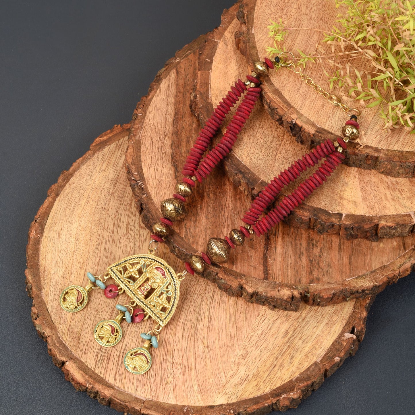 The Queen's Loop Handcrafted Tribal Necklace