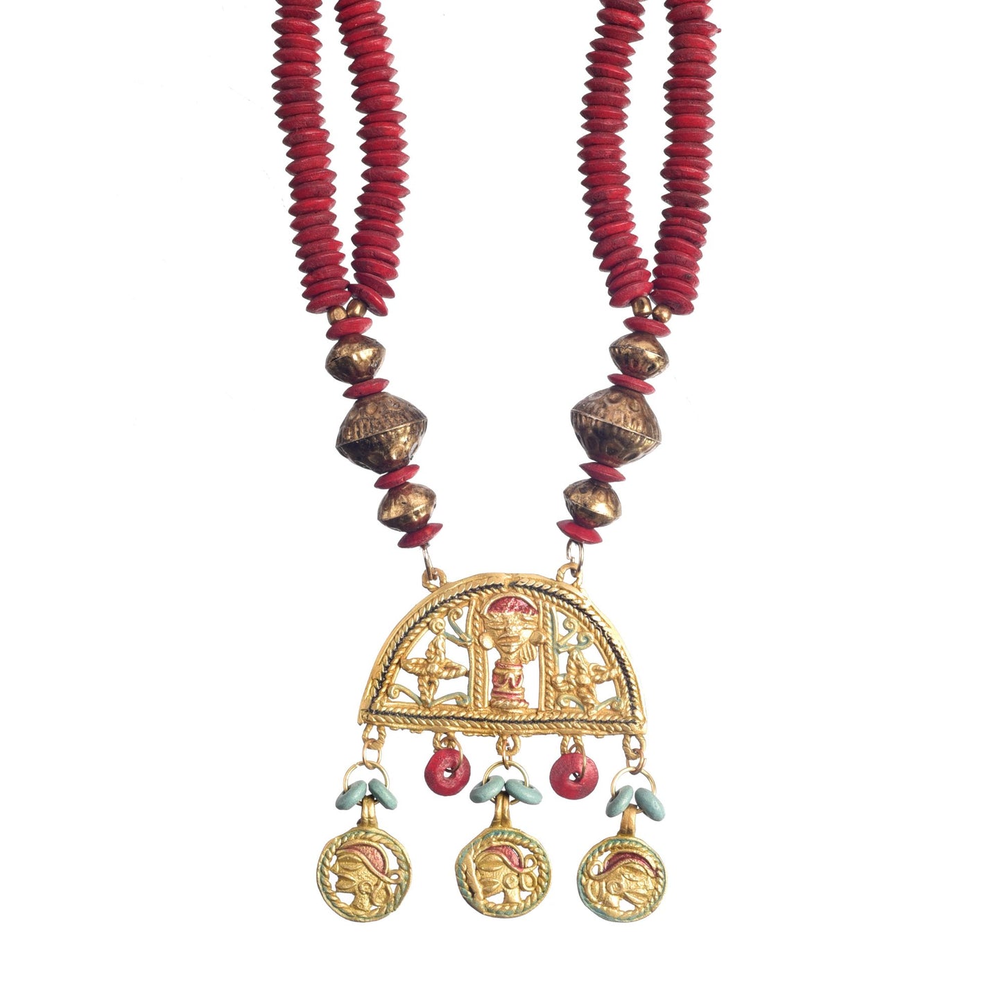The Queen's Loop Handcrafted Tribal Necklace