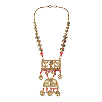 The Empress' Kingdom Handcrafted Necklace (Red)