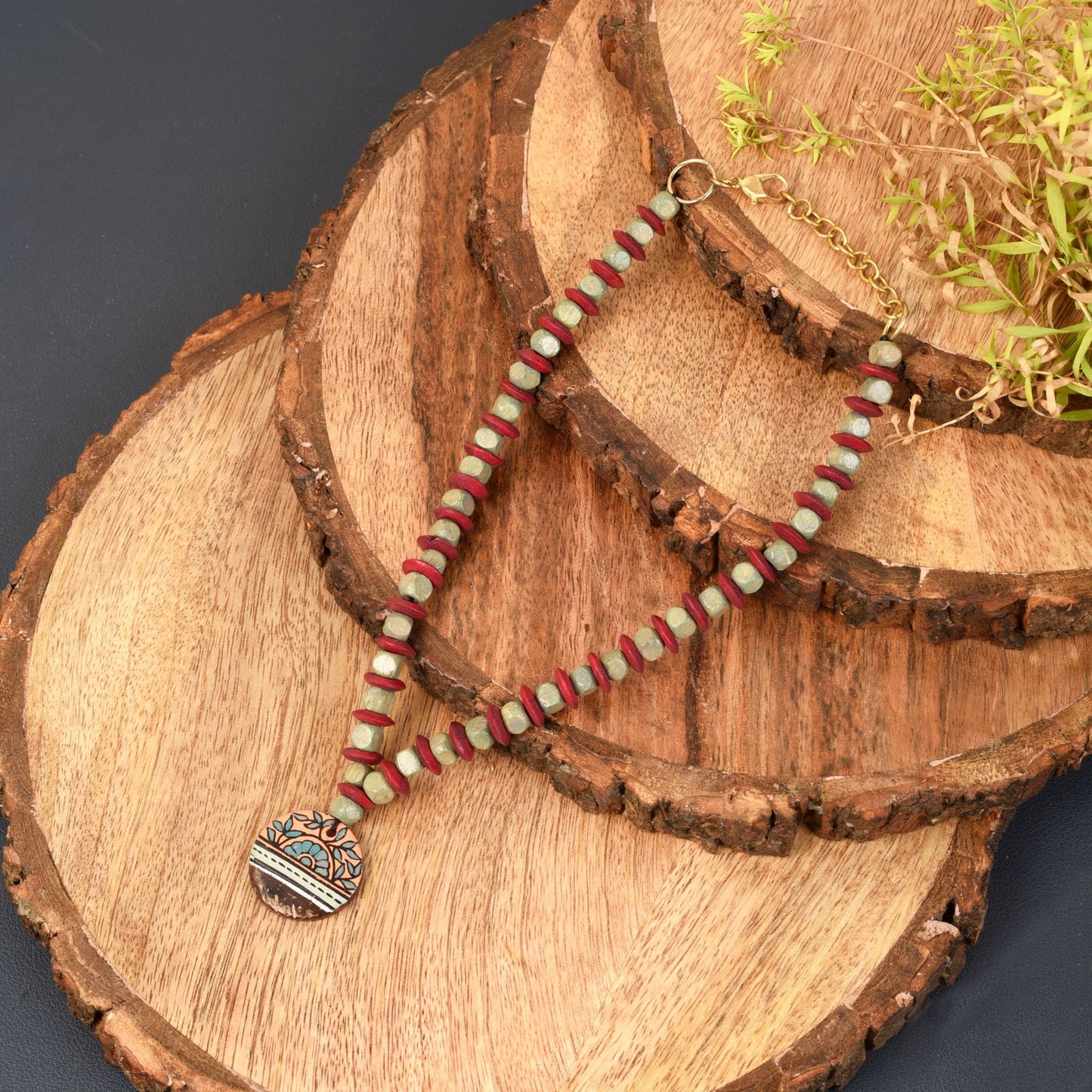 The Queen Handcrafted Tribal Necklace