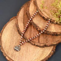 wooden necklace