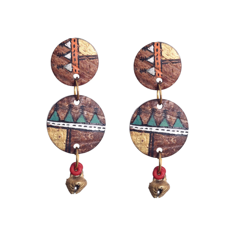 wooden earrings