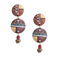 wooden earrings