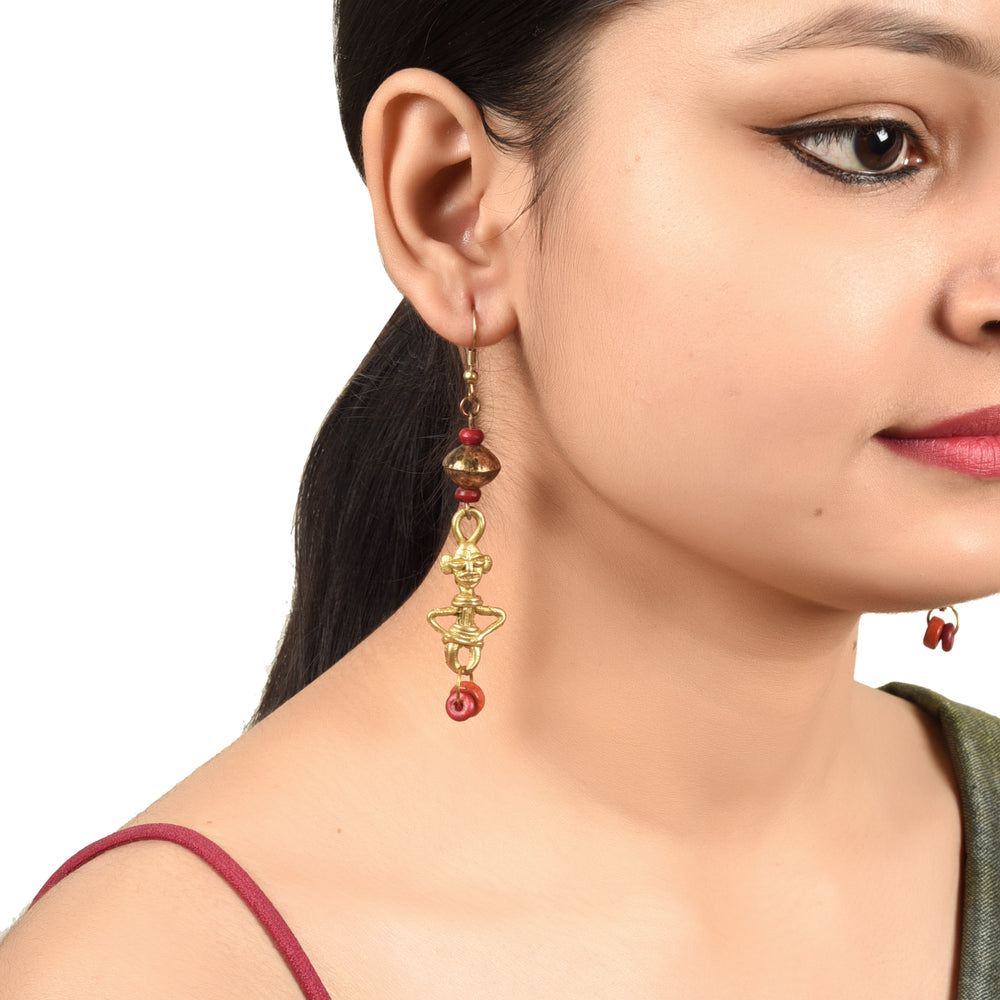 dokra earrings