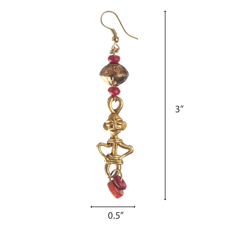 dokra earrings