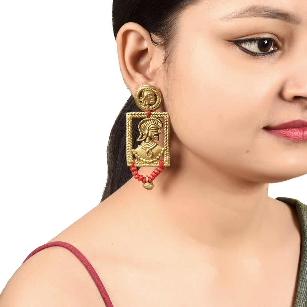 dokra earrings