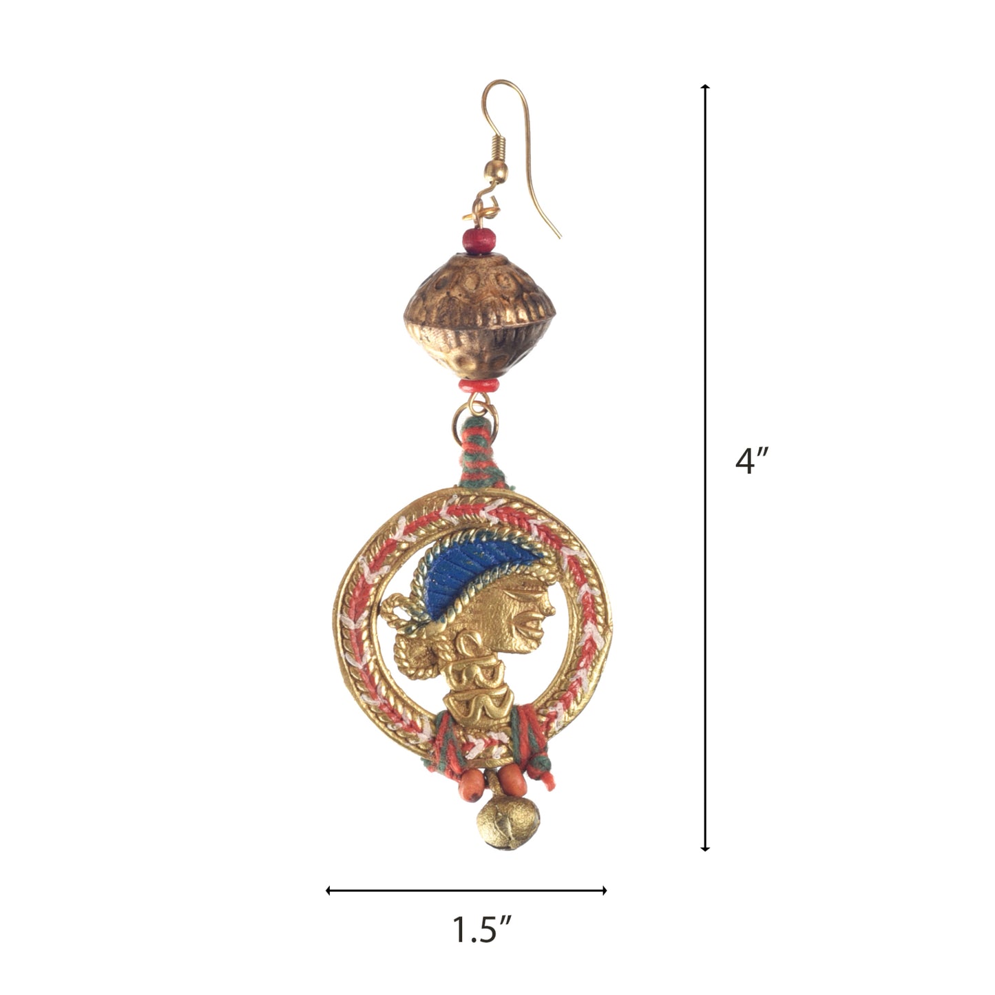 The Red Queen Handcrafted Earrings