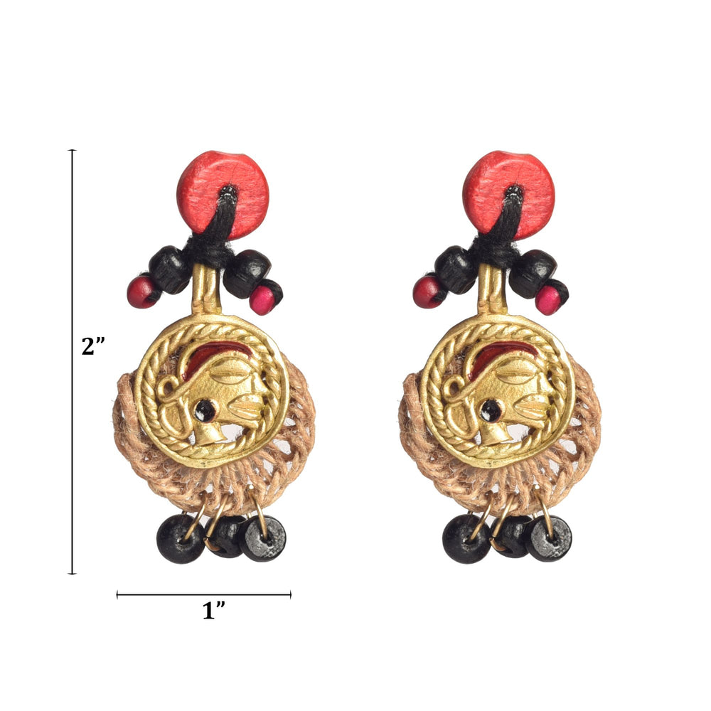 dokra earrings