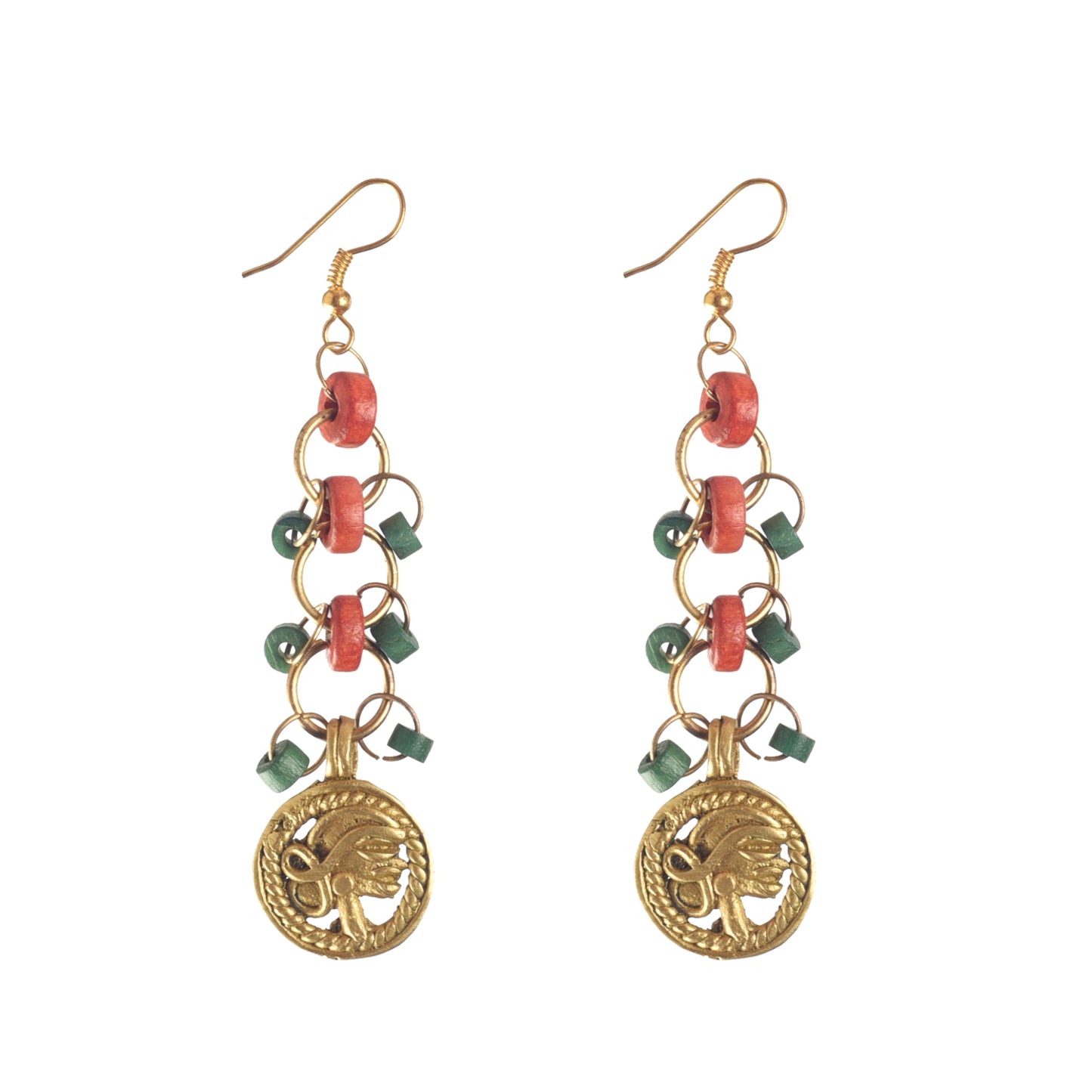 The Sun Queen Handcrafted Earrings