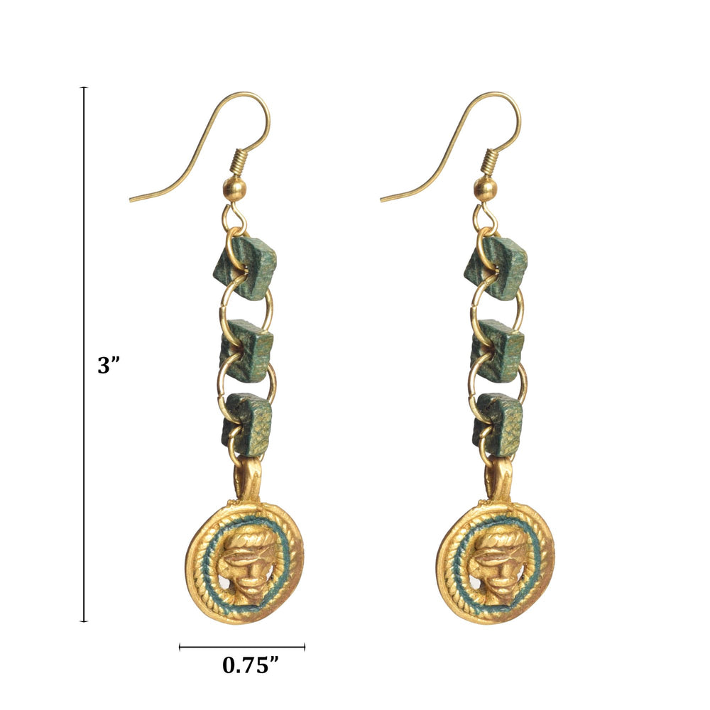 dokra earrings