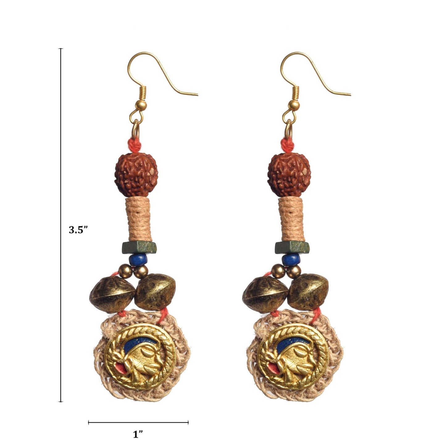 dokra earrings