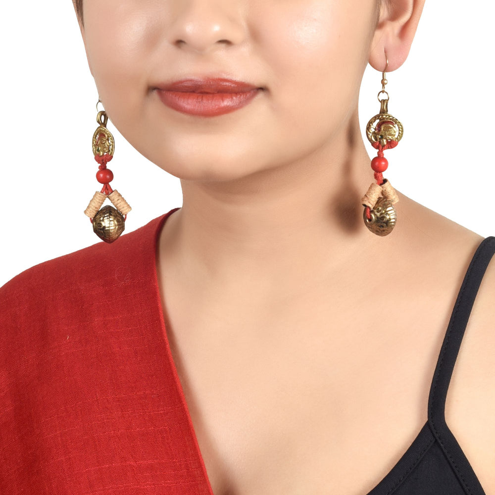 dokra earrings