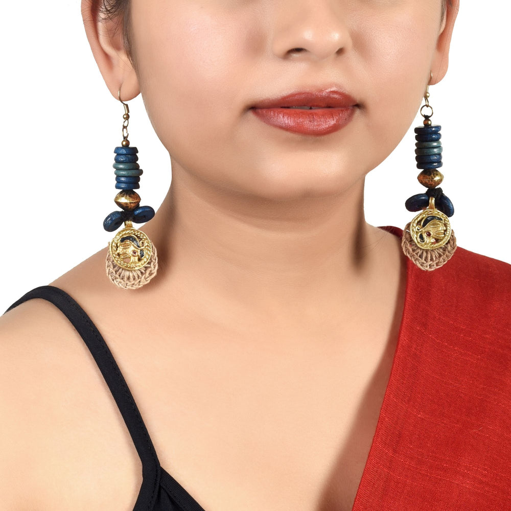 dokra earrings