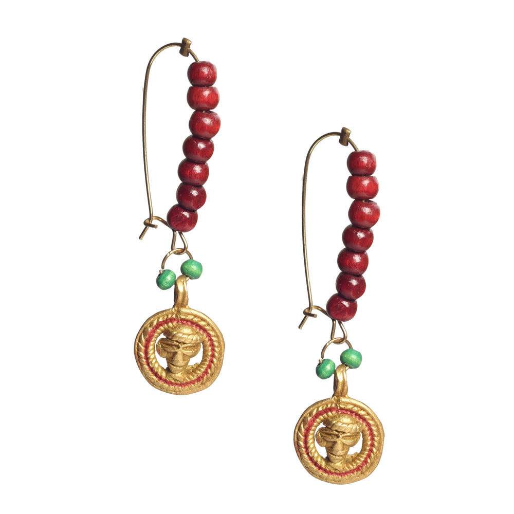 dokra earrings