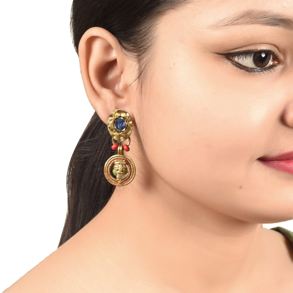 dokra earrings