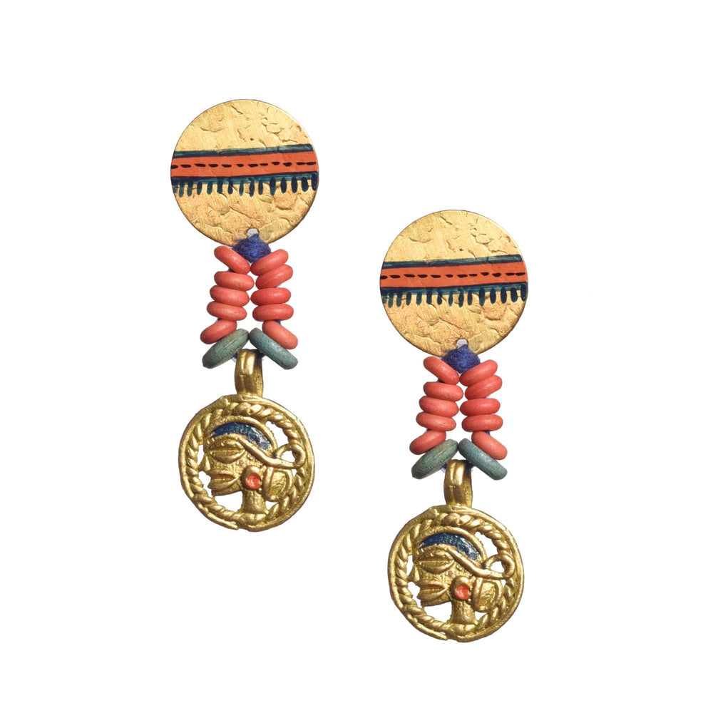 dokra earrings