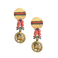 dokra earrings