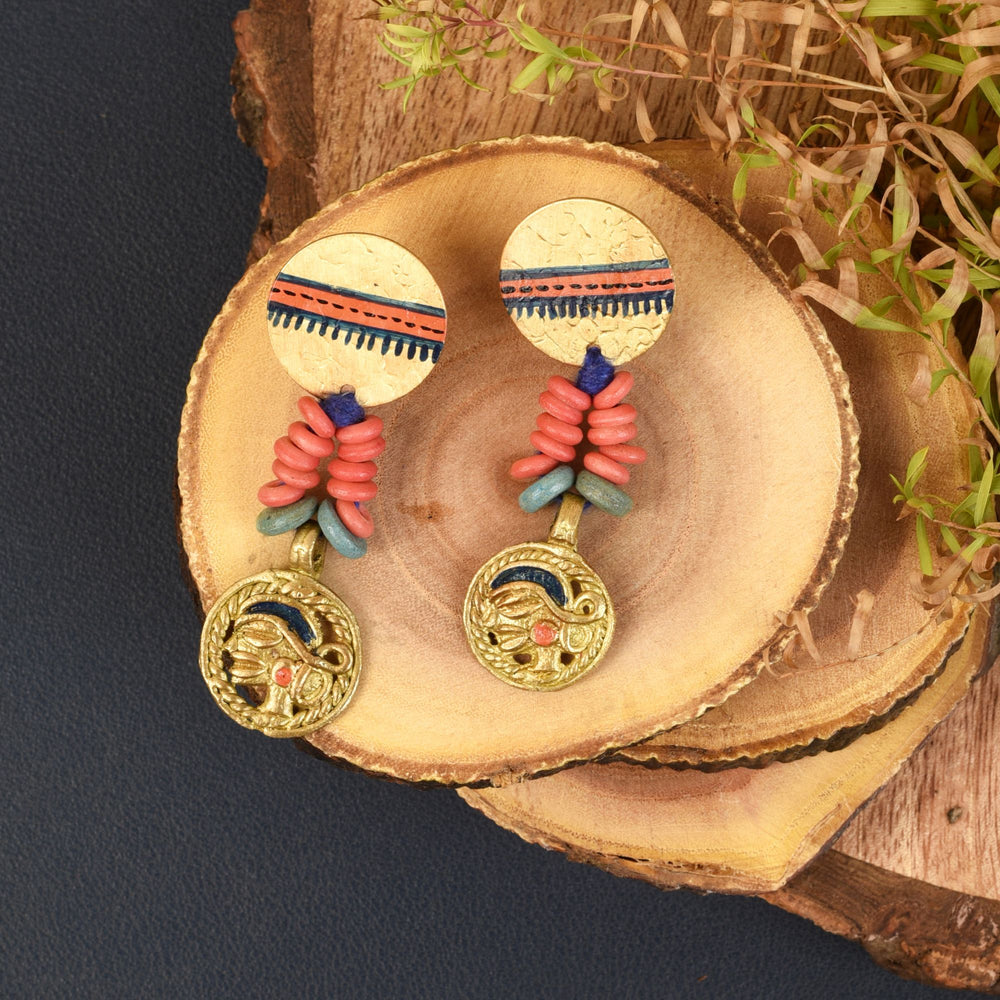 dokra earrings