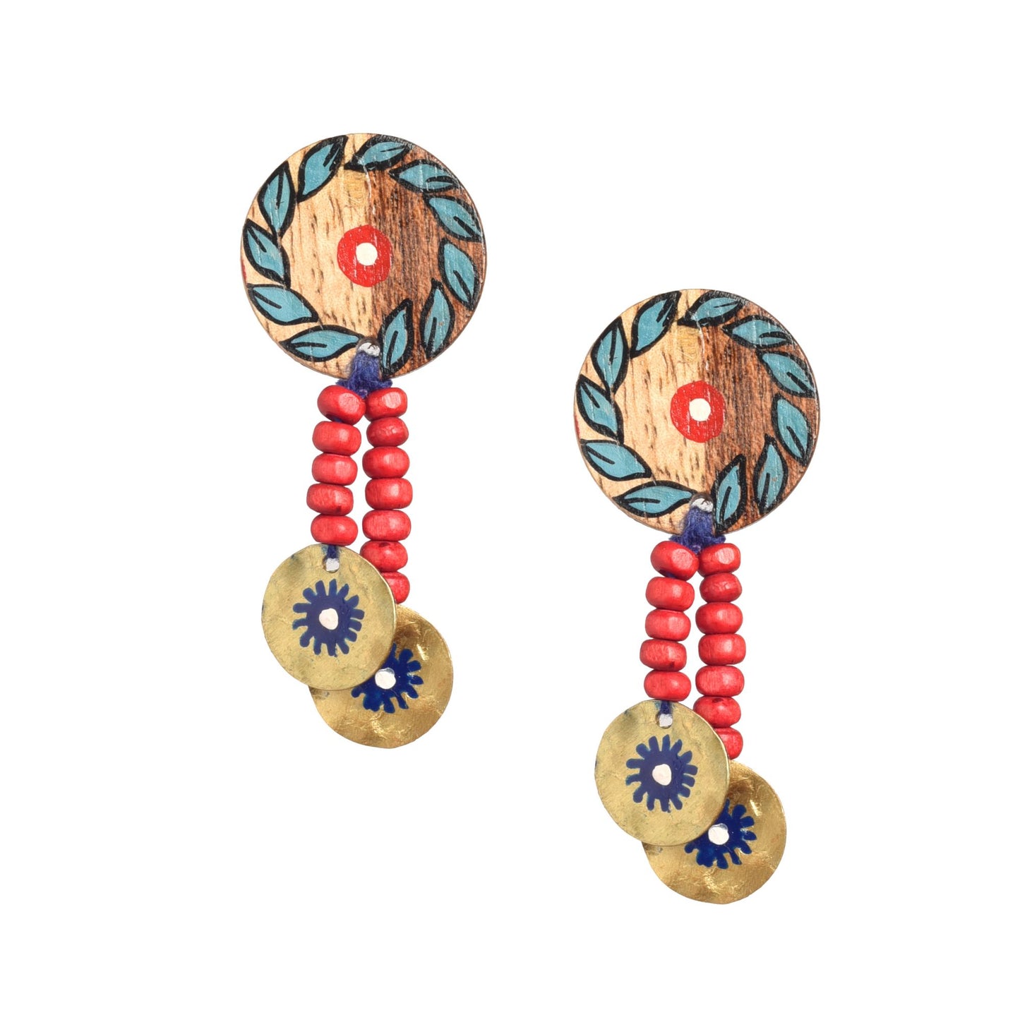 The Imperial Queen Handcrafted Tribal Earrings