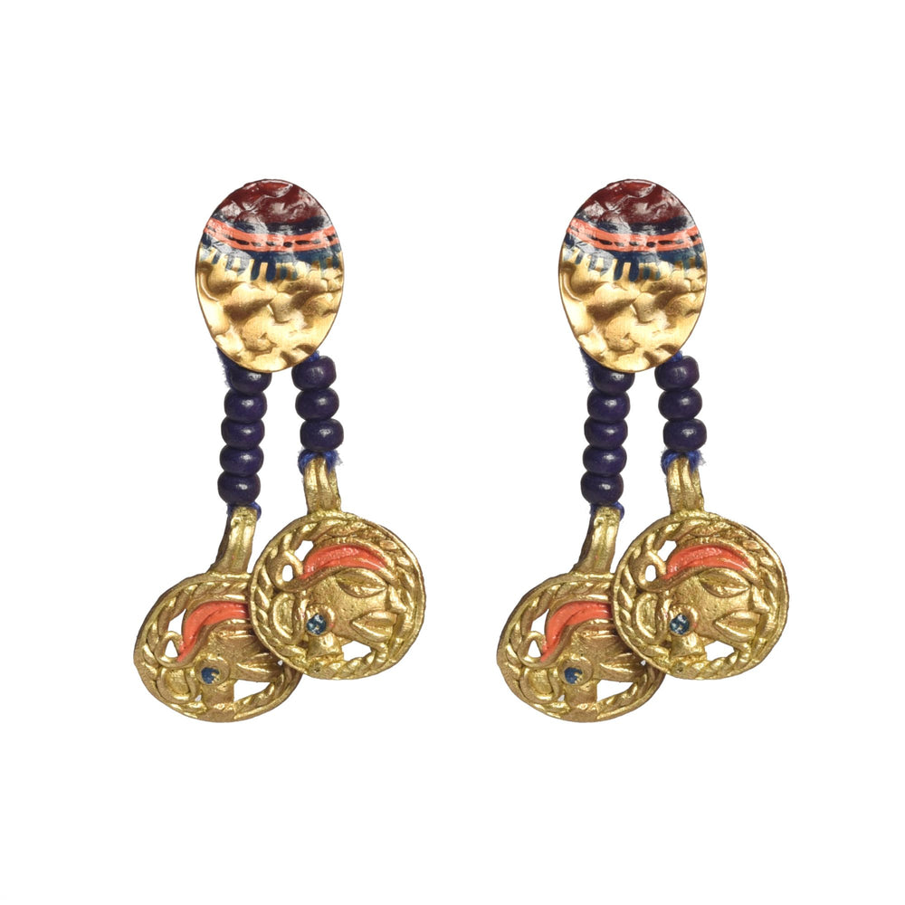 dokra earrings