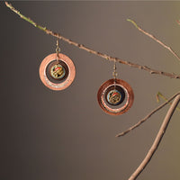 wooden earrings