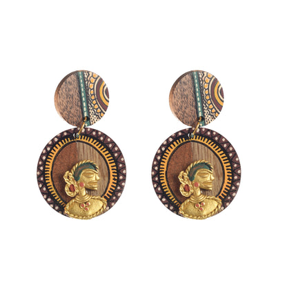 Queen Jade Handcrafted Earrings