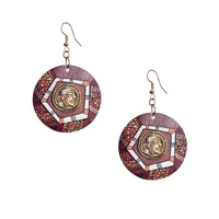 wooden earrings