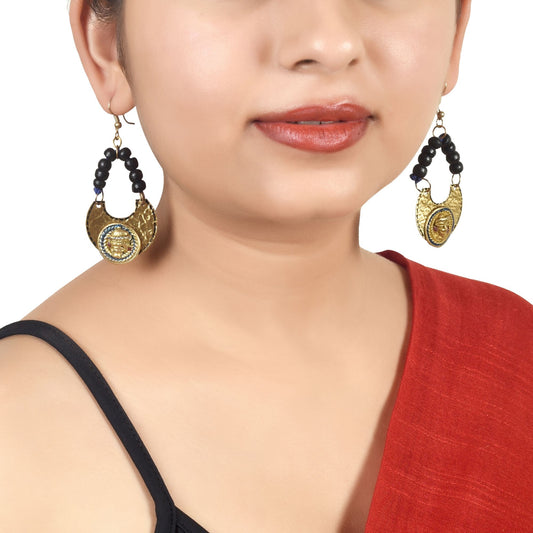 The Moon Queen Handcrafted Tribal Earrings