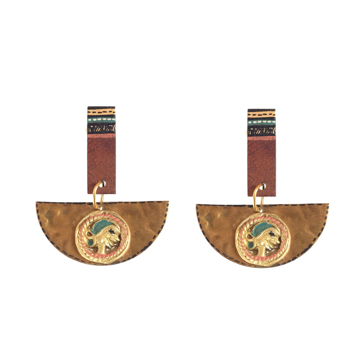 wooden earrings