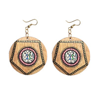 wooden earrings