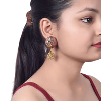 wooden earrings