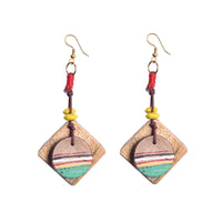 wooden earrings