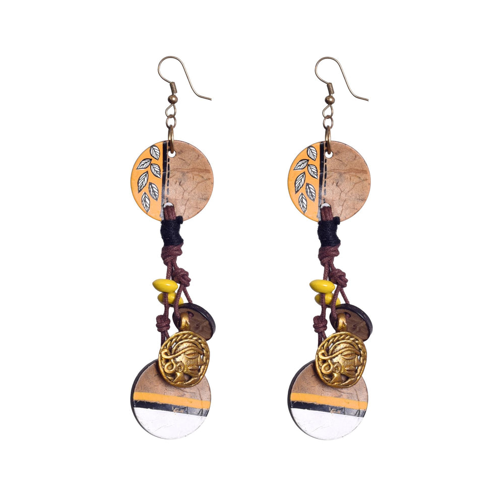 wooden earrings