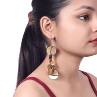 wooden earrings