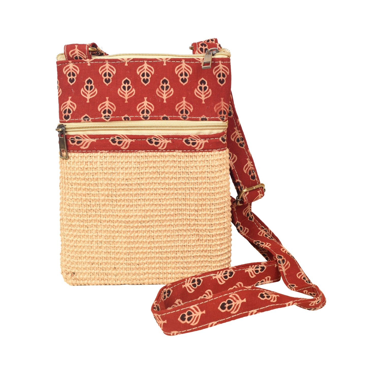 jute sling bag