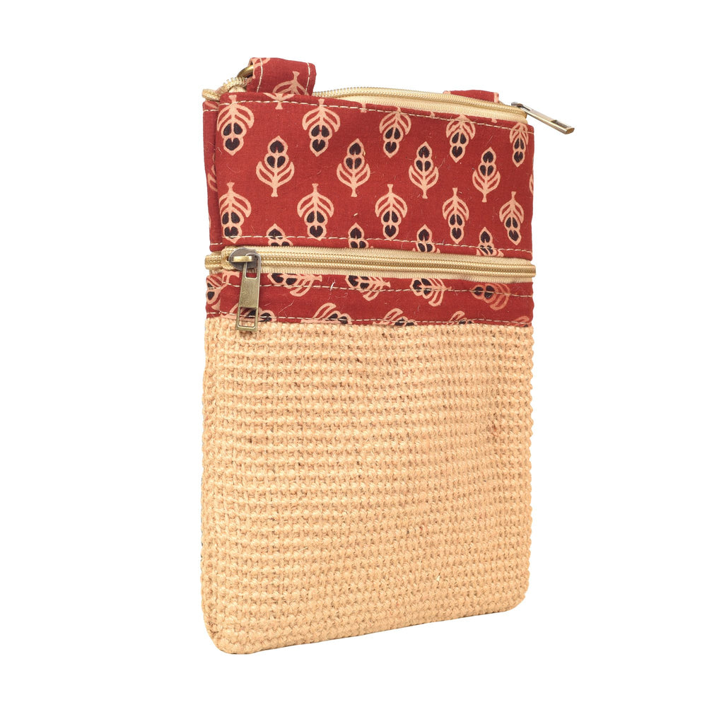 jute sling bag