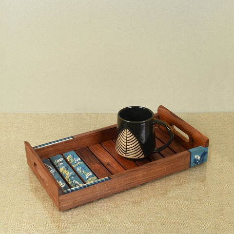 wooden tray