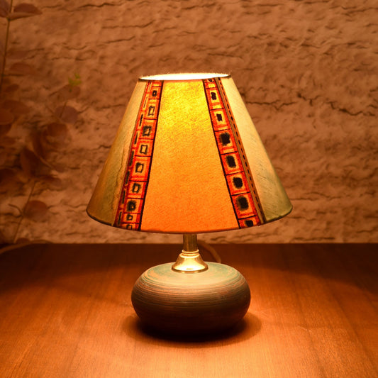 Midnight Glow Terracotta Table Lampshade (8x8x10)