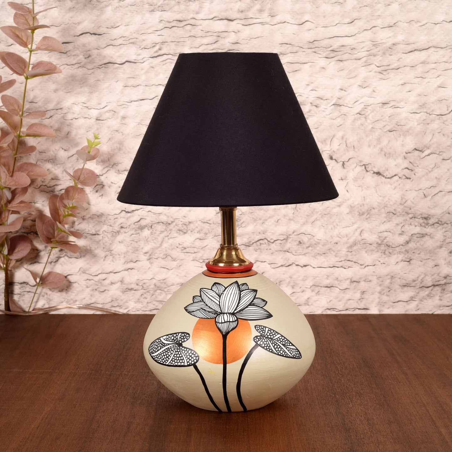 Terracotta Lampshade 